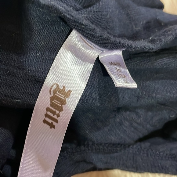 Wilt Navy Blue Crew NECK SHORT SLEEVE SHRUNKEN BOYFRIEND TEE - Picture 3 of 9